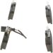 Bremsbelagsatz Vw T. Sharan/Galaxy 00- Mit Sensor 0 986 494 025 Bremsbelagsatz Vw T. Sharan/Galaxy 00- Mit Sensor 0 986 494 025