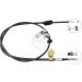 A.B.S. Handbremsseil Seilzug Festellbremse K10788 A.B.S. Handbremsseil Seilzug Festellbremse K10788