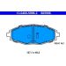 Bremsbelagsatz Daewoo P.Lanos 1,3-1,5/Matiz 0,8-1,0 97-05 13.0460-5996.2 Bremsbelagsatz Daewoo P.Lanos 1,3-1,5/Matiz 0,8-1,0 97-05 13.0460-5996.2