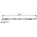 Handbremsseil re VW T5 (kurzer Radst.) 04 1987482016