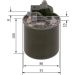 Kraftstofffilter MERCEDES A,B-Klasse F 026 402 836