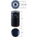 MAHLE Kraftstofffilter KC 28