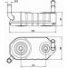 Ölkühler, Motoröl 31004A Ölkühler, Motoröl 31004A