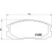 BREMBO Bremsklötze VA P 54 015 BREMBO Bremsklötze VA P 54 015