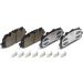 BREMBO Bremsklötze Xtra VA AUDI A4, A5, A8, Q5 VW Touareg 15 XTRA LINE P 85 165X