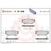 BREMBO Bremsklötze VA P 79 008 BREMBO Bremsklötze VA P 79 008