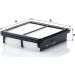 Mann & Hummel Luftfilter PKW SUZUKI Jimny 04 C 19 095