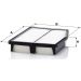 Mann & Hummel Luftfilter PKW KIA Optima 10 C 27 042