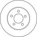 Bremsscheibe Jeep P. Cherokee 01-08 DF4885S Bremsscheibe Jeep P. Cherokee 01-08 DF4885S