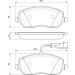Bremsklötze FIAT Croma 0 986 494 068