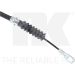 Seilzug, Feststellbremse Mitsubishi T. Colt 04- Le 903011