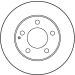 Bremsscheibe Mazda S. 626 91 DF2704 Bremsscheibe Mazda S. 626 91 DF2704