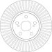 82 481 123 Bremsscheibe VA DF6234 82 481 123 Bremsscheibe VA DF6234