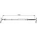 Handbremsseil DACIA Logan 12 1987482831 Handbremsseil DACIA Logan 12 1987482831