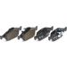BREMBO Bremsklötze Xtra VA FORD Fiesta, Ka MAZDA 121 96-12 XTRA LINE P 24 055X