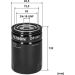 FILTRON Ölfilter OP 549 FILTRON Ölfilter OP 549