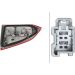 HECKLEUCHTE HELLA FORD FOCUS KOMBI 10-20 2NR 354 828-091