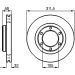 Bremsscheibe VA 0 986 478 580 Bremsscheibe VA 0 986 478 580