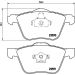 BREMBO Bremsklötze VA P 86 022 BREMBO Bremsklötze VA P 86 022
