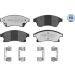 Bremsbelagsatz Opel P. Astra J 09- Für Zifferblatt 276 MEYLE-PD: Advanced performance and design 025 250 3118/PD