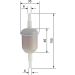 Kraftstofffilter CITROEN,FIAT,PEUGEOT,MAZDA 0 450 904 058