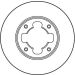 88 481 005 Bremsscheibe VA DF2689