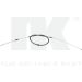 Seilzug, Feststellbremse Opel T. Corsa 82-93 Pr 903660 Seilzug, Feststellbremse Opel T. Corsa 82-93 Pr 903660