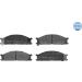 Bremsbelagsatz Nissan P. Urvan 252134717 Bremsbelagsatz Nissan P. Urvan 252134717