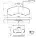 Bremsklötze FIAT 0 986 467 411 Bremsklötze FIAT 0 986 467 411