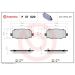 BREMBO Bremsklötze HA P 37 020 BREMBO Bremsklötze HA P 37 020