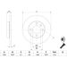 Bremsscheibe VA AUDI,SEAT,VW 0 986 478 011 Bremsscheibe VA AUDI,SEAT,VW 0 986 478 011