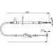 Handbremsseil re OPEL Agila 00 1987477995