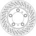 13 481 026 Bremsscheibe VA re DF6483S 13 481 026 Bremsscheibe VA re DF6483S