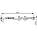 Bremsschlauch VA re OPEL Astra, Cascada 11 1 987 481 A48