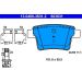 Bremsbelagsatz Ford T. Mondeo 1,8-3,0 00-07 13.0460-3831.2