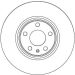 Bremsscheibe Vw P. A6 04- 314Mm DF4470