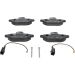 Bremsbelagsatz Fiat S. 500 1.2 07- Keramik ATE Ceramic 13.0470-3838.2