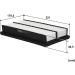 FILTRON Luftfilter AP 113/1