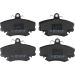 Bremsklötze VA RENAULT Megane,Clio,DACIA 90 COTEC GDB400 Bremsklötze VA RENAULT Megane,Clio,DACIA 90 COTEC GDB400