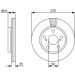 Bremsscheibe VA TOYOTA RAV4 05 0 986 479 428 Bremsscheibe VA TOYOTA RAV4 05 0 986 479 428