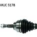 SKF Antriebswelle VKJC 5178