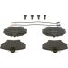 Bremsklötze DACIA,RENAULT,PEUGEOT,IRANKHODRO,SAIPA 0 986 467 720