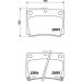 BREMBO Bremsklötze HA MITSUBISHI Pajero 90 PRIME LINE P 54 026