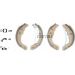 Bremsbacken Peugeot 207 06 91067200 Bremsbacken Peugeot 207 06 91067200