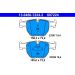 Bremsbelagsatz Land Rover P. Range Rover 3.0D/4.2-4.4 4X4 02-12 13.0460-7224.2
