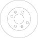 Bremsscheibe Hyundai P. Getz 02 DF4409 Bremsscheibe Hyundai P. Getz 02 DF4409