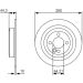 Bremsscheibe 0 986 479 A08 Bremsscheibe 0 986 479 A08