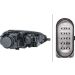 SCHEINWERFER L H7/H7 HELLA VW GOLF V 5,04-6,09/JETTA III 8,05-5,10 1EG 247 007-611