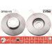 Bremsscheibe Bmw S. 5/6/7 10- Le TRW SINGLE DF6611S Bremsscheibe Bmw S. 5/6/7 10- Le TRW SINGLE DF6611S