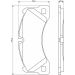 Bremsklötze PORSCHE,VW 0 986 494 206
